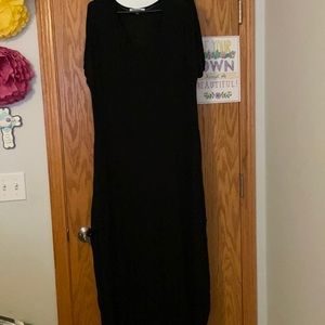 Long black dress